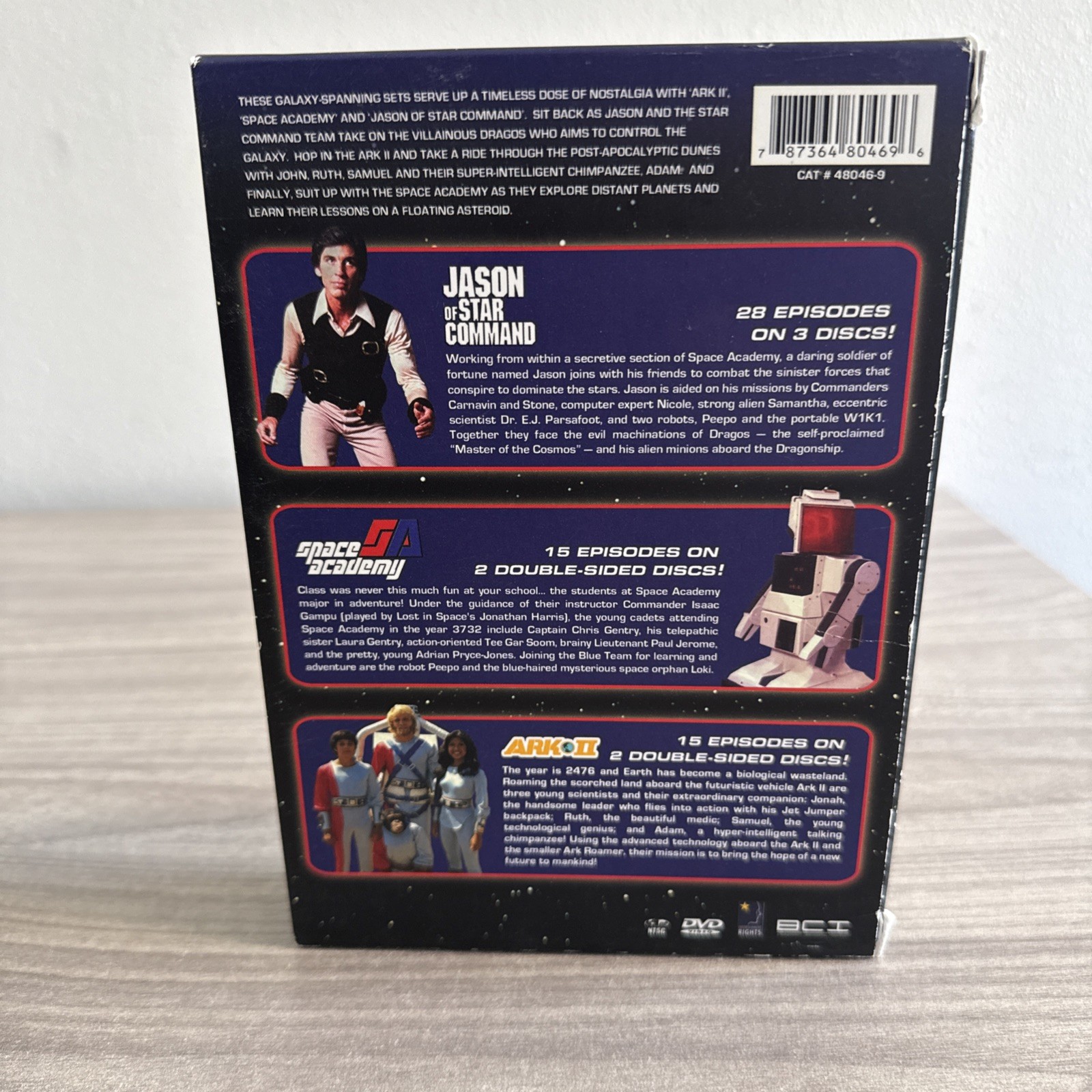 Jason of Star Command/Space Academy/Ark II (DVD, Sci-Fi Box Set, 7 Discs)