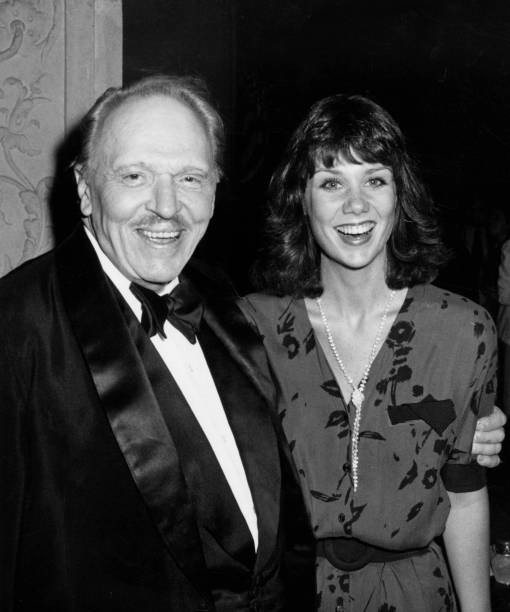 American theatre director Joshua Logan his daughter actor Susan Lo- Old Photo