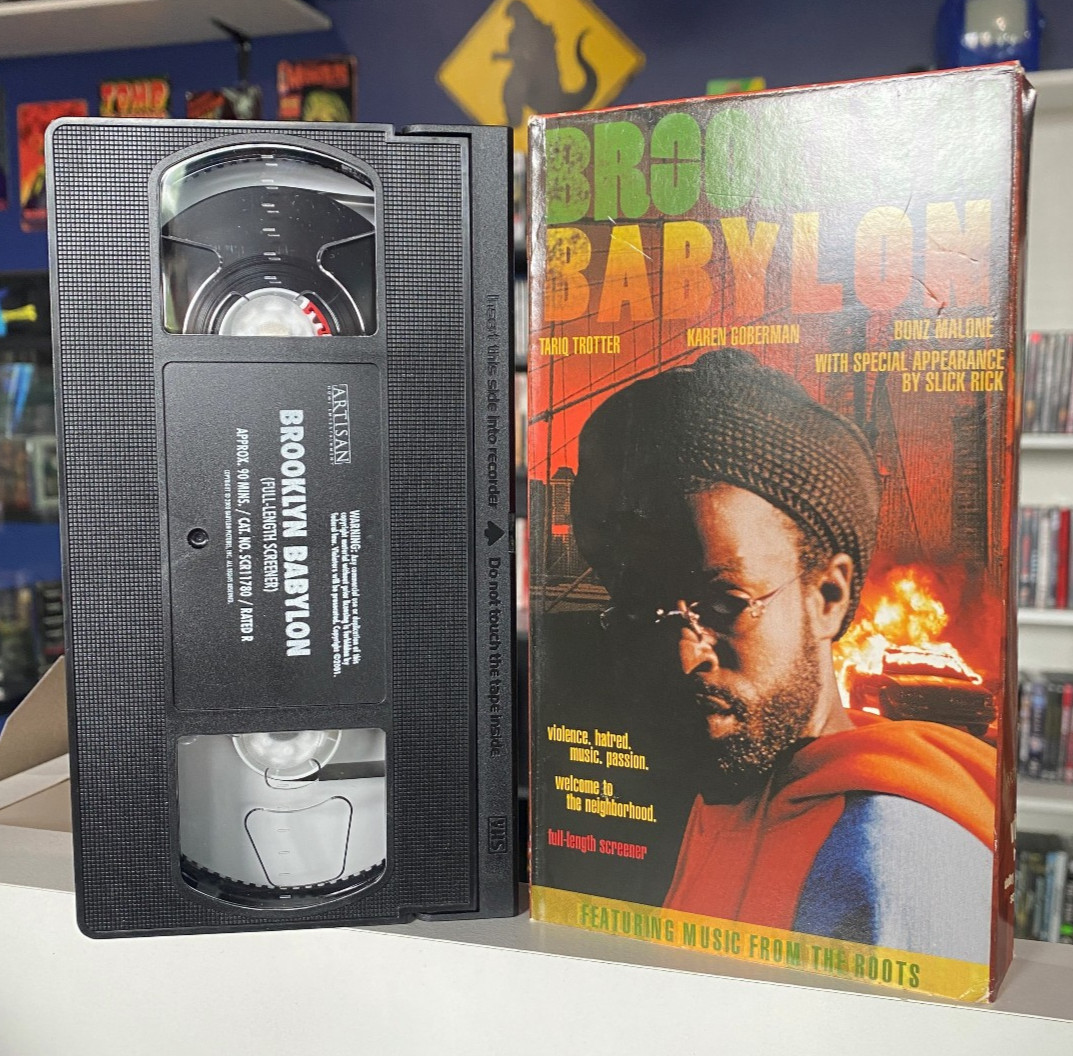 Vtg VHS Brooklyn Babylon 2001 Screener Marc Levin Tariq Trotter Sara Goberman