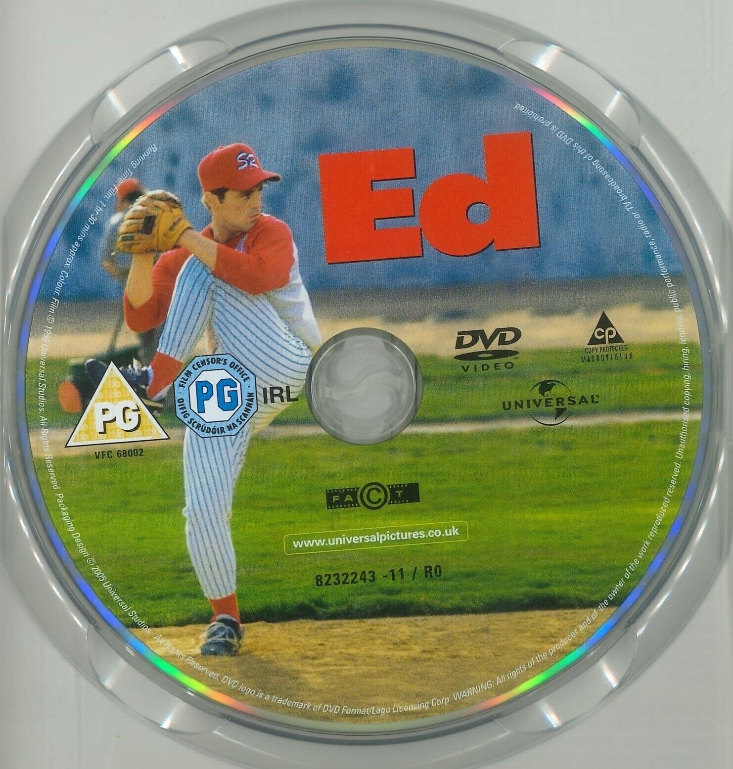 Ed (1996) DVD, Matt LeBlanc, Jayne Brook, Gene Ross [Region 2, 4, 5]