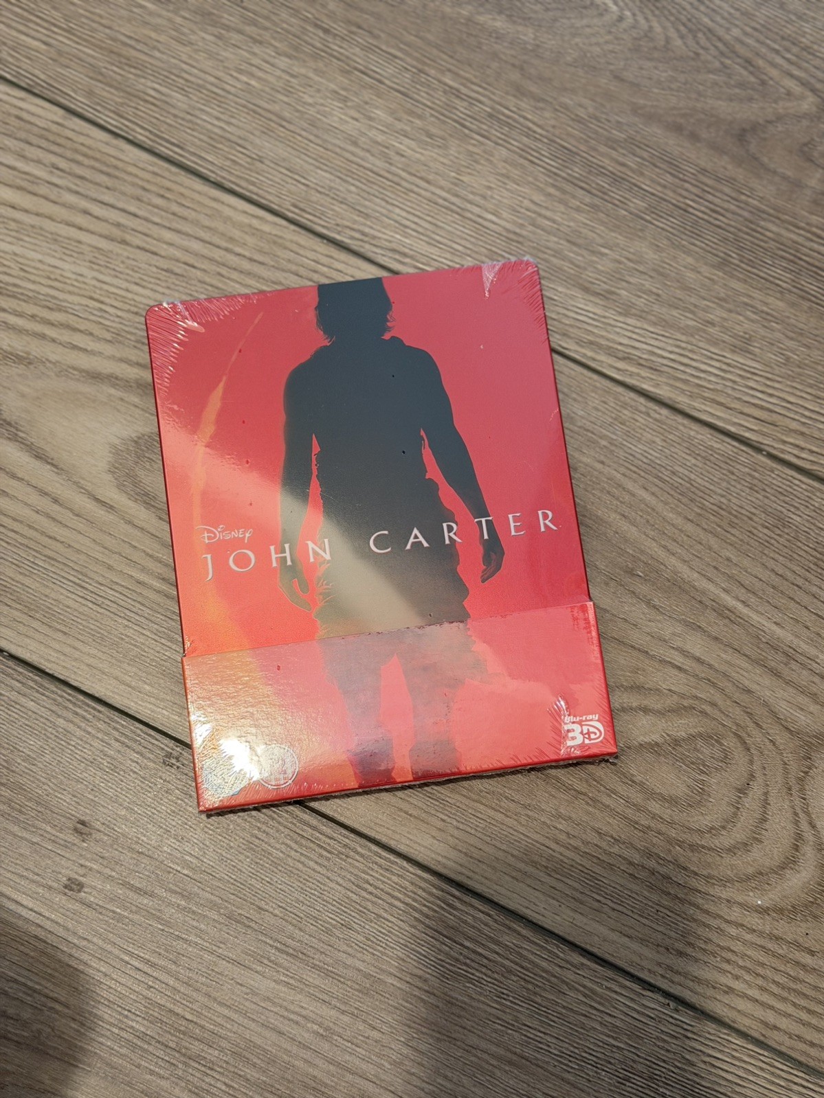 Disney’s John Carter 3D Embossed STEELBOOK (Blu-ray, UK Import) RARE!!! Zavvi