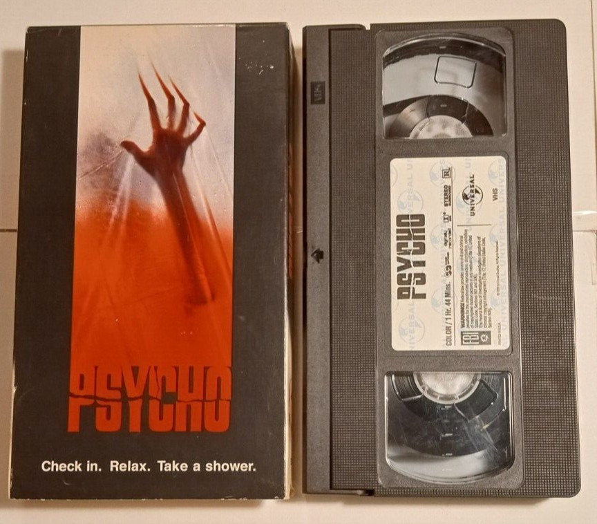 1999 (VHS) Director Gus Van Sant’s new version of Alfred Hitchcock’s PSYCHO
