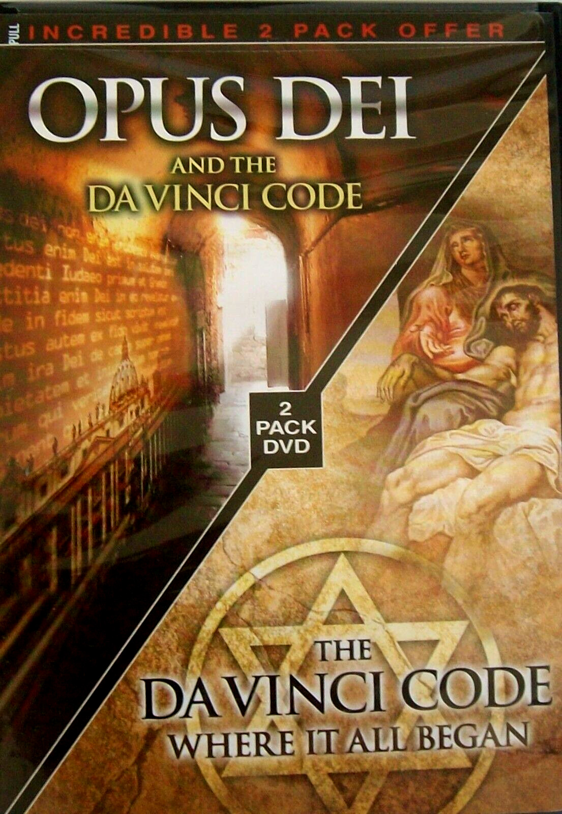 Opus Dei & The Da Vinci Code / DVC Where It All Began (DVD, 2006, 2-Disc, LN )
