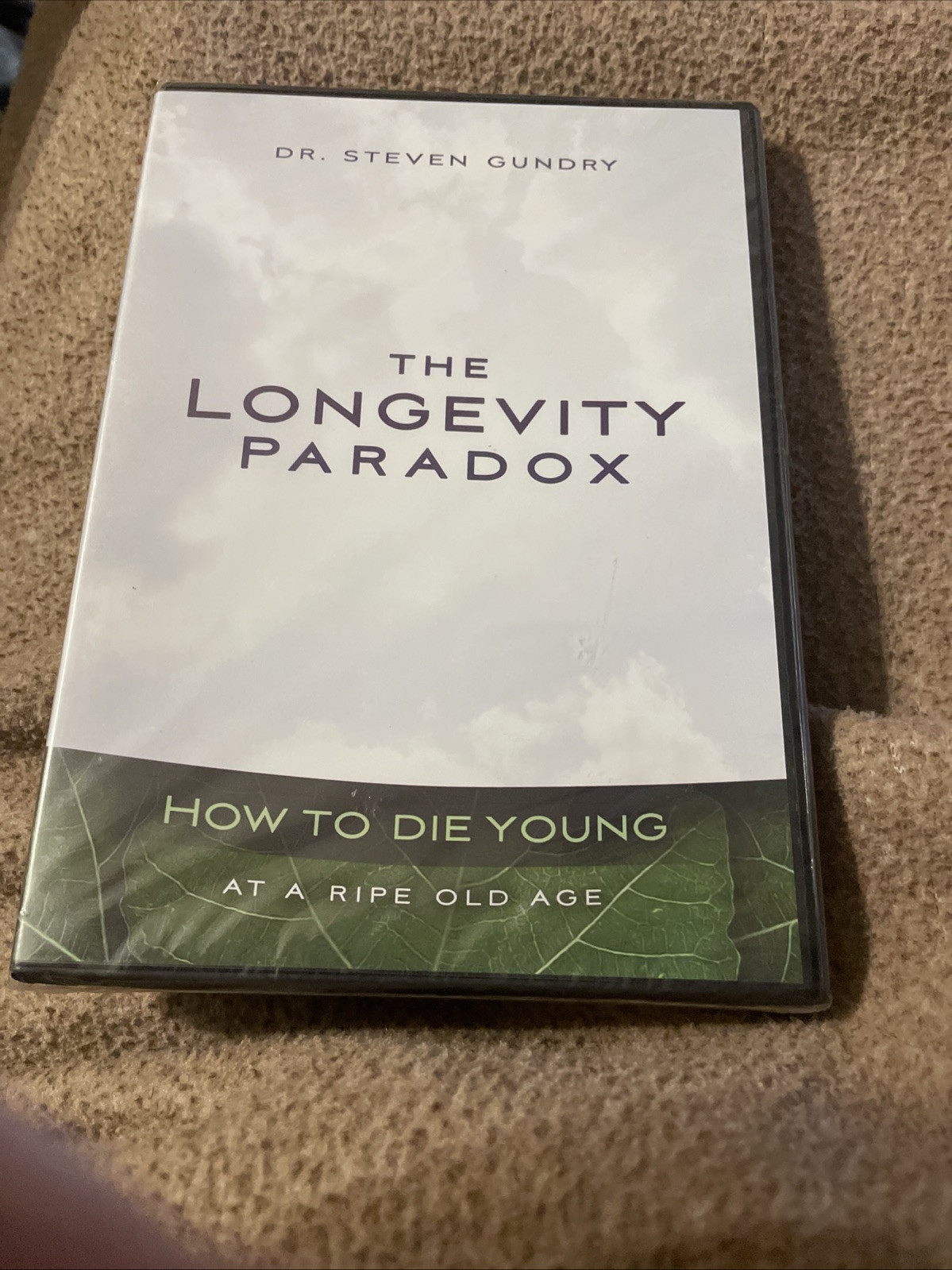 The Longevity Paradox NEW Sealed DVD Dr. Steven Gundry 58 Minutes