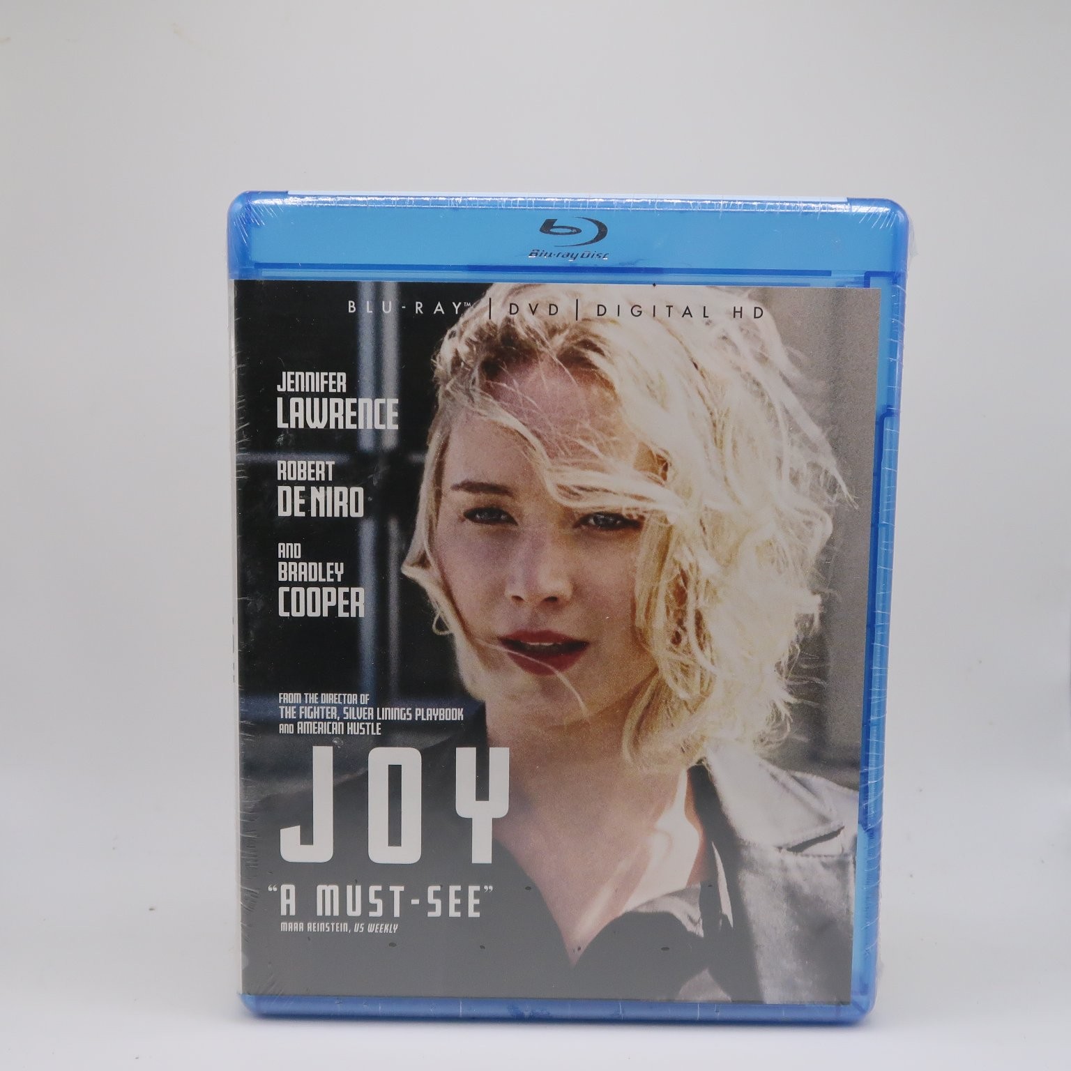 JOY Blu-ray + DVD + Digital HD 2015 Jennifer Lawrence David O. Russell PG-13