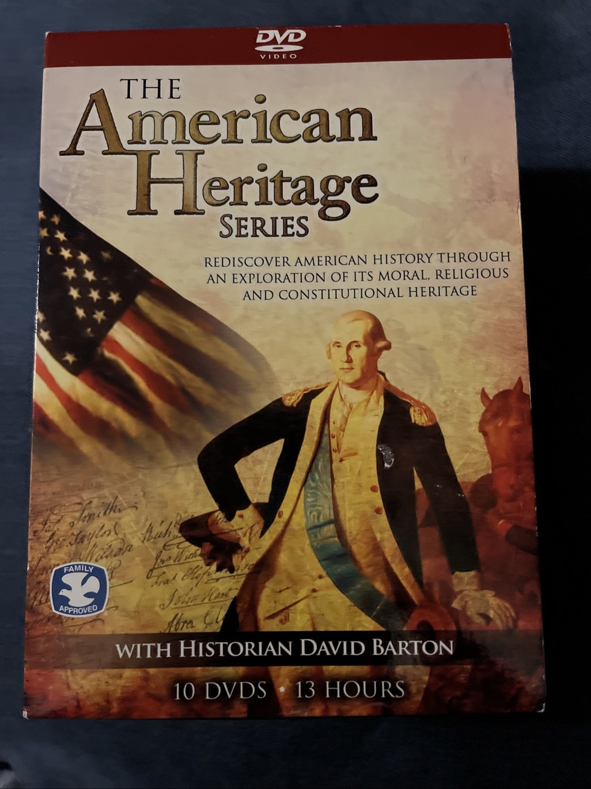 AMERICAN HERITAGE SERIES EXPLORE THE MORAL AND CONSTITUTIONAL HERITAGE DVD Set