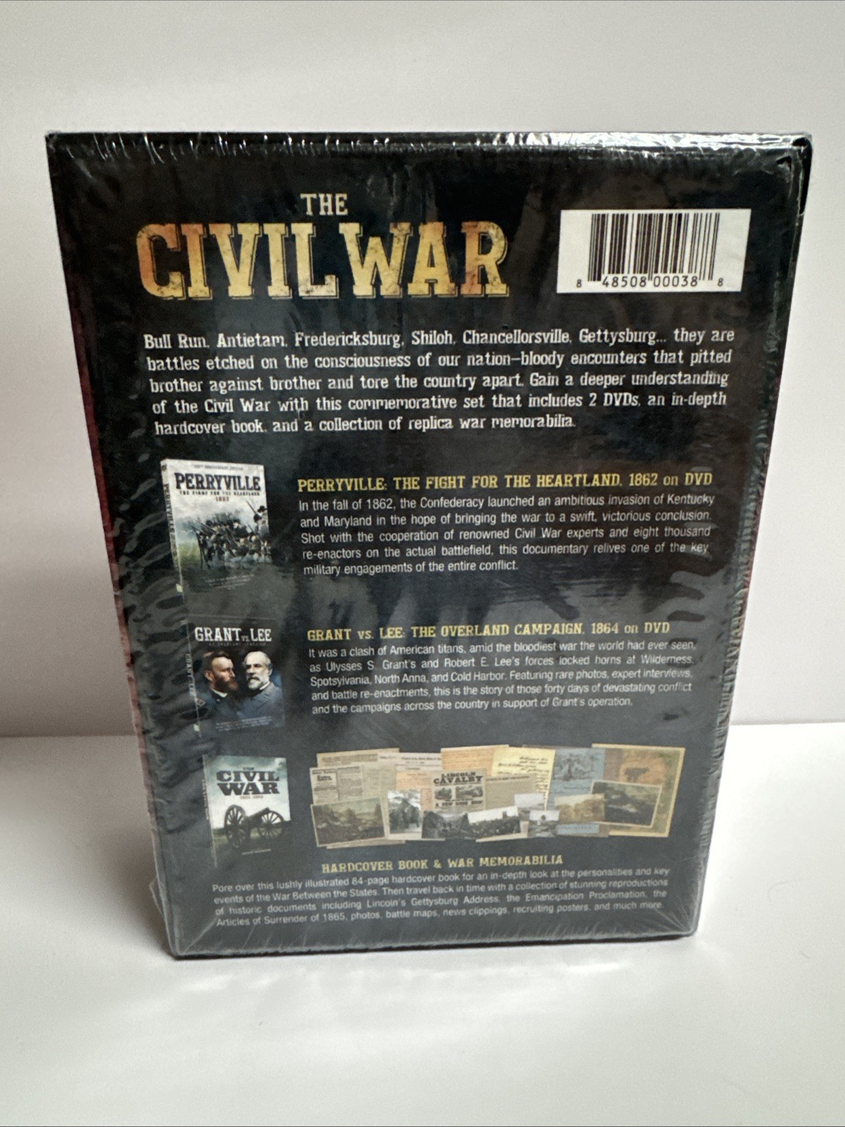 The Complete Civil War Collection 150th Anniversary Edition DVD 2015 2-Disc Set