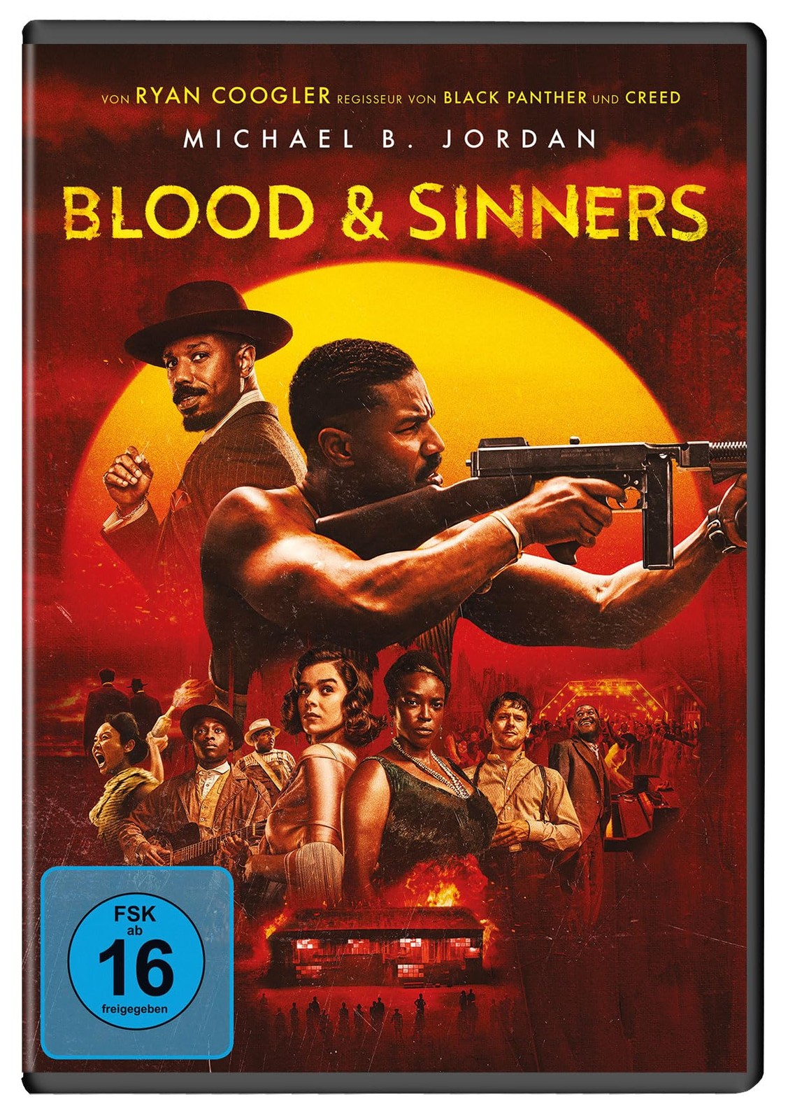 Blood & Sinners (DVD) Ryan Coogler Michael B. Jordan Delroy Lindo (UK IMPORT)