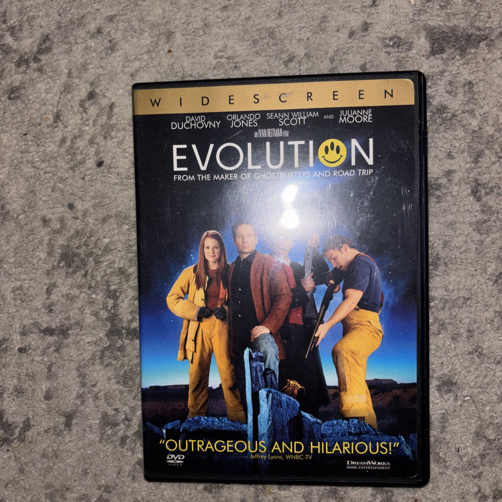 Evolution (DVD, 2001) with insert