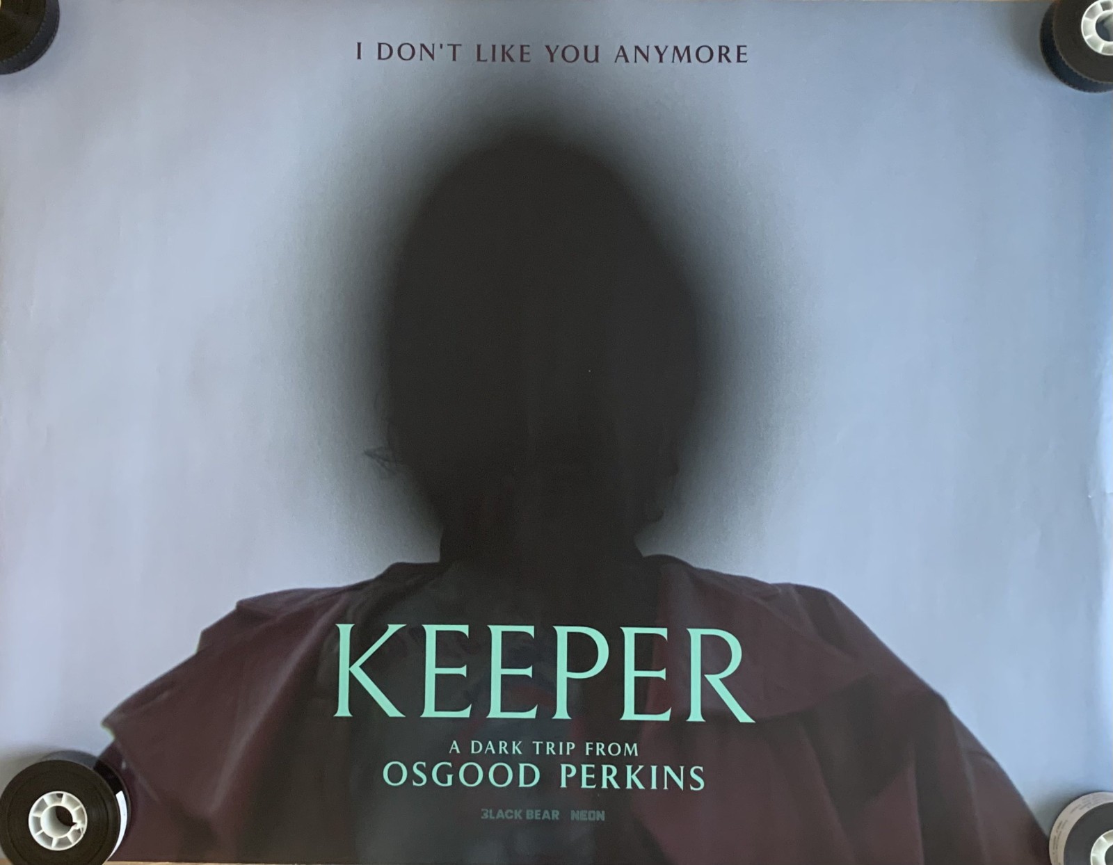 Osgood Perkins – Keeper – Original UK Quad Cinema Poster 2026 – Horror Film