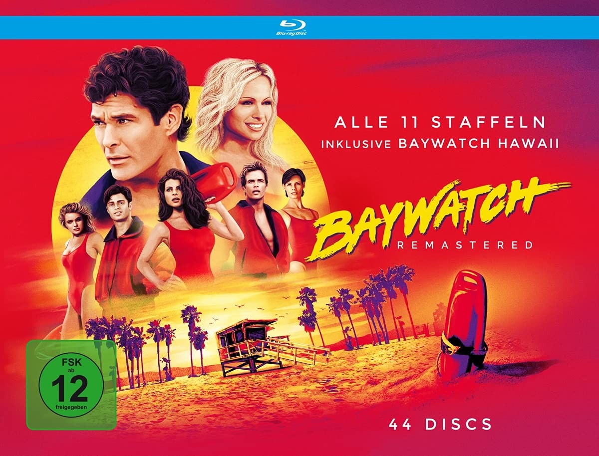 Baywatch HD – Komplettbox: Staffeln 1-9 inkl. Baywatch Haw (Blu-ray) (UK IMPORT)