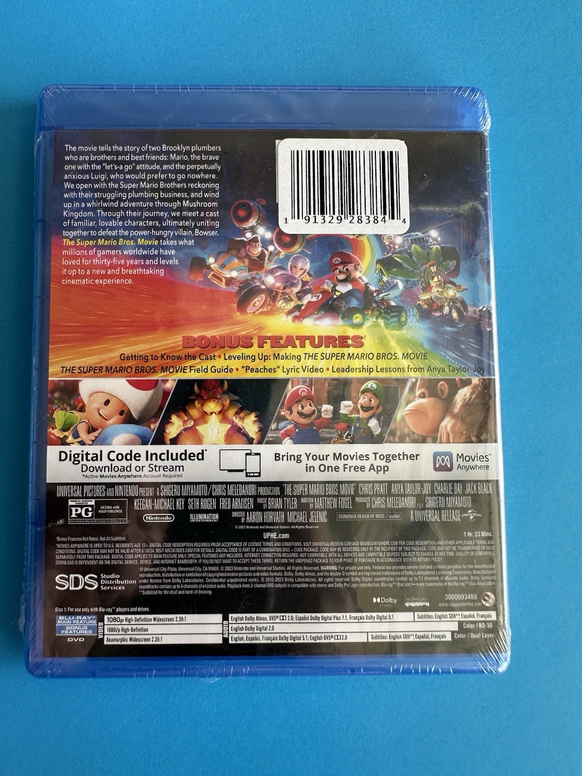 The Super Mario Bros. Movie – Power Up Edition Blu-ray + DVD + Digital