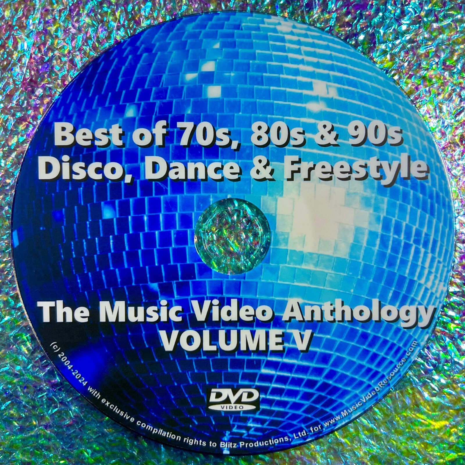Best of 70s 80s Disco Dance and Freestyle Remix Music Video Anthology 5 DVD Set