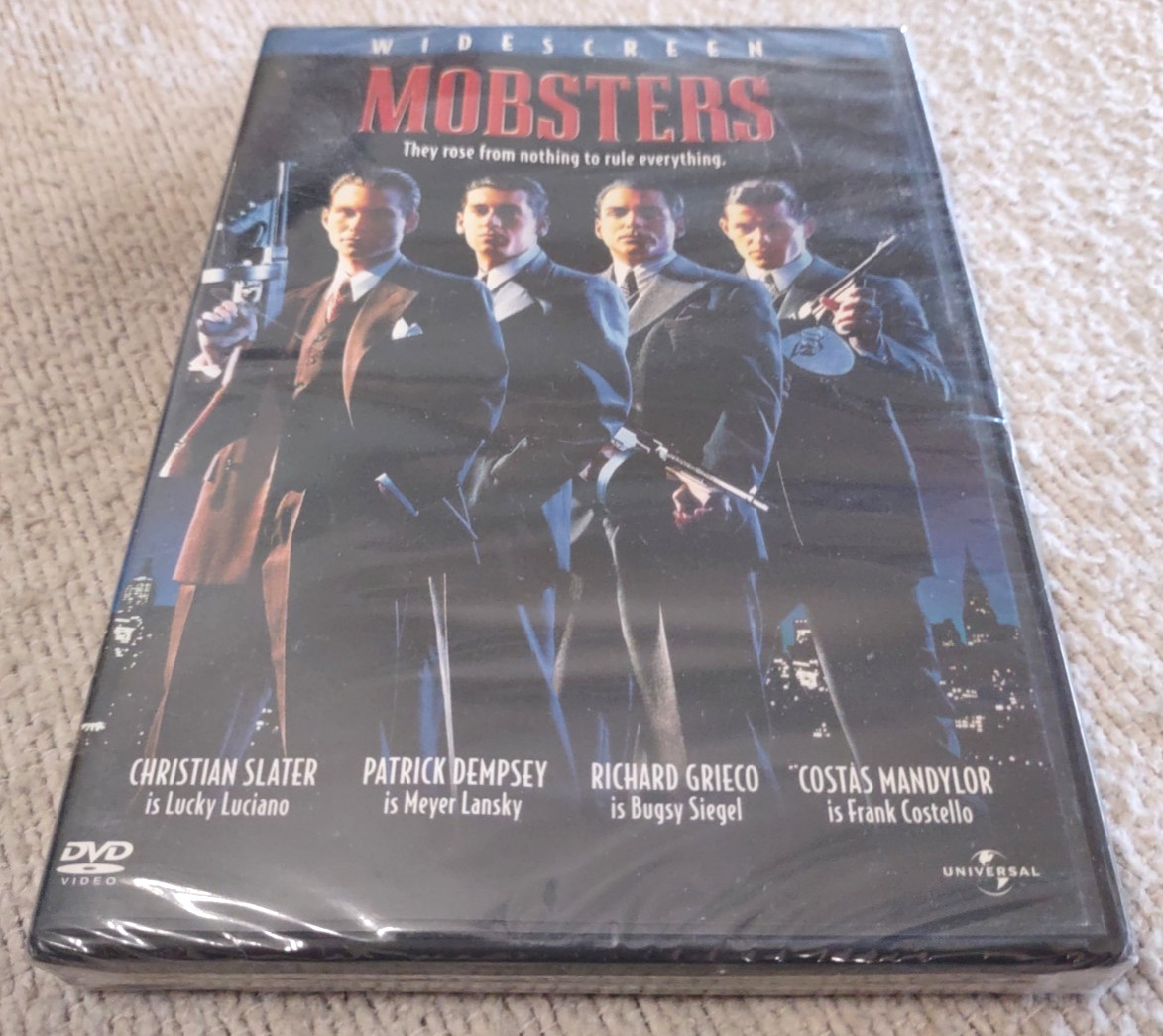 Mobsters DVD Widescreen Brand New Sealed Christian Slater Patrick Dempsey