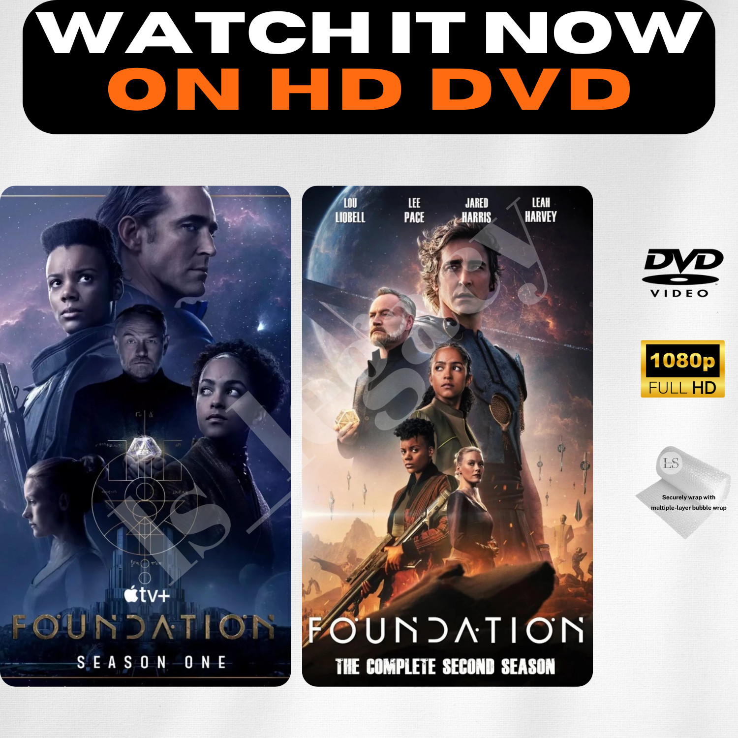 Foundation TV Series Seasons 1 & 2 (2021–2023) | HD DVD