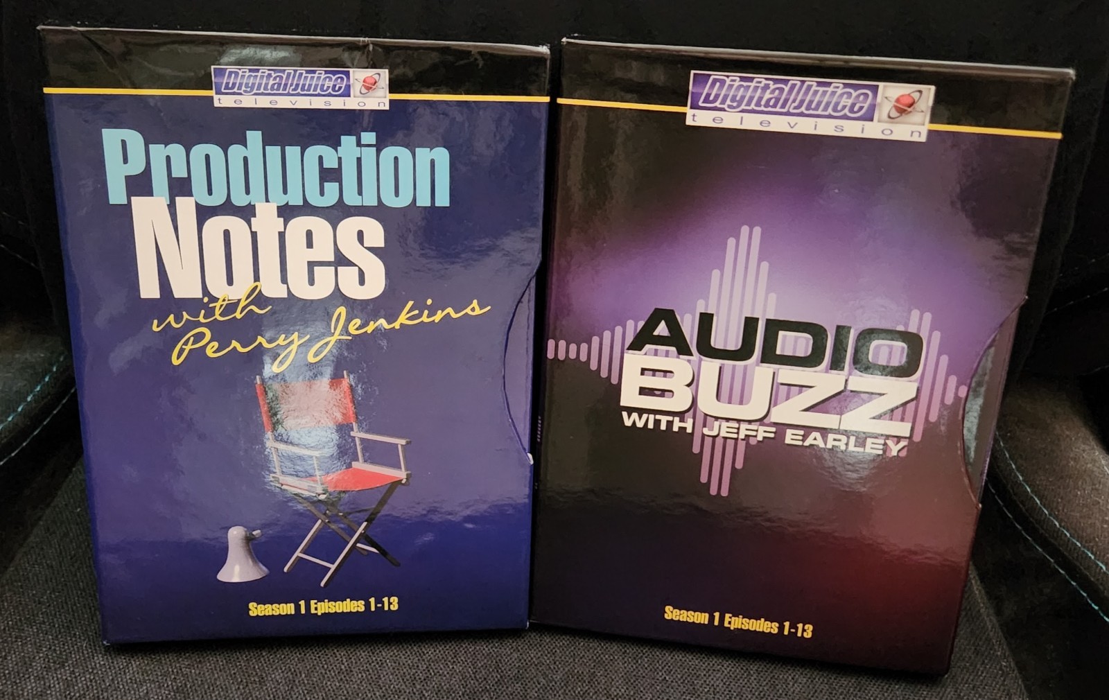 Audio Buzz Jeff Earley Production Notes Perry Jenkins DJTV Digital Juice DVD set