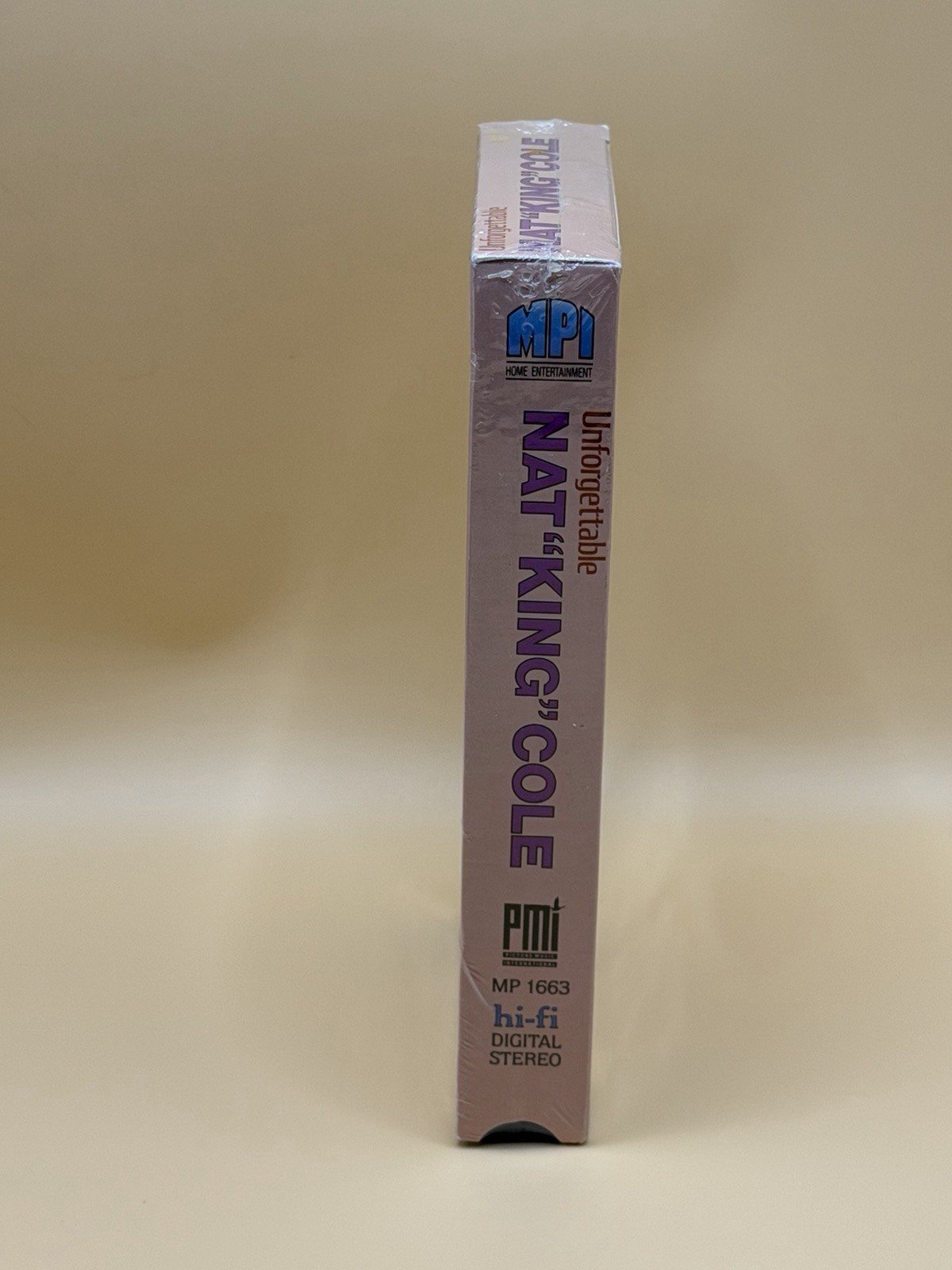 Nat King Cole Unforgettable (VHS, 1989) SEALED NEW Visual Biography Of His Life
