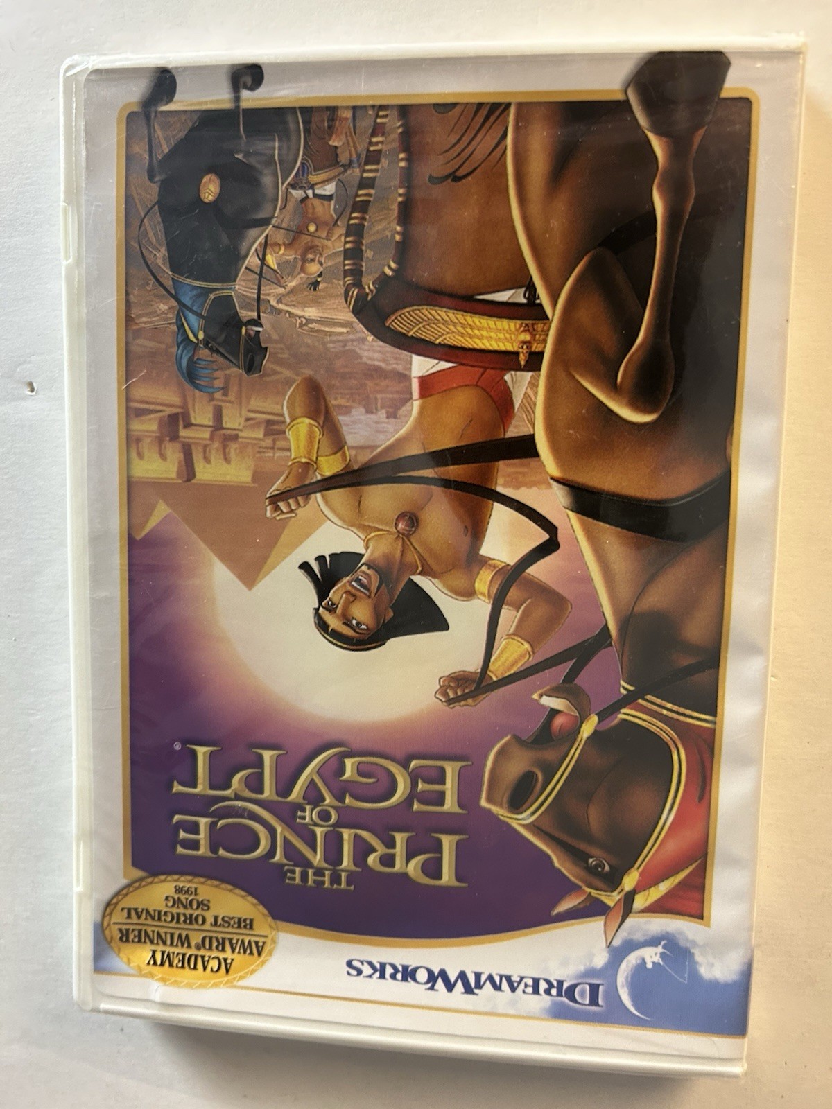 The Prince of Egypt DVD 1998 Movie Dreamworks Animation New Sealed