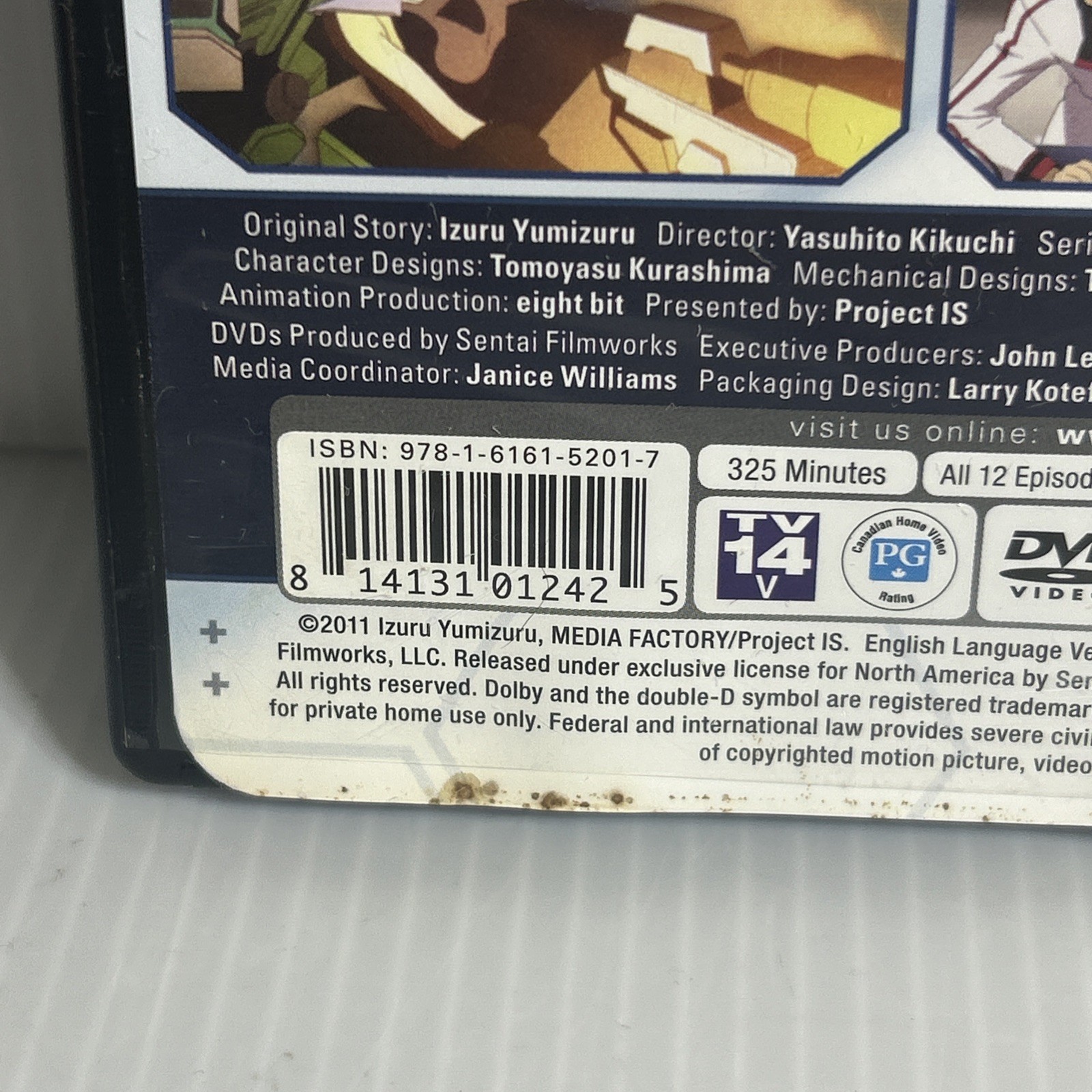 Infinite Stratos Complete Collection DVD Special 3 Disc Set Bonus Soundtrack CD