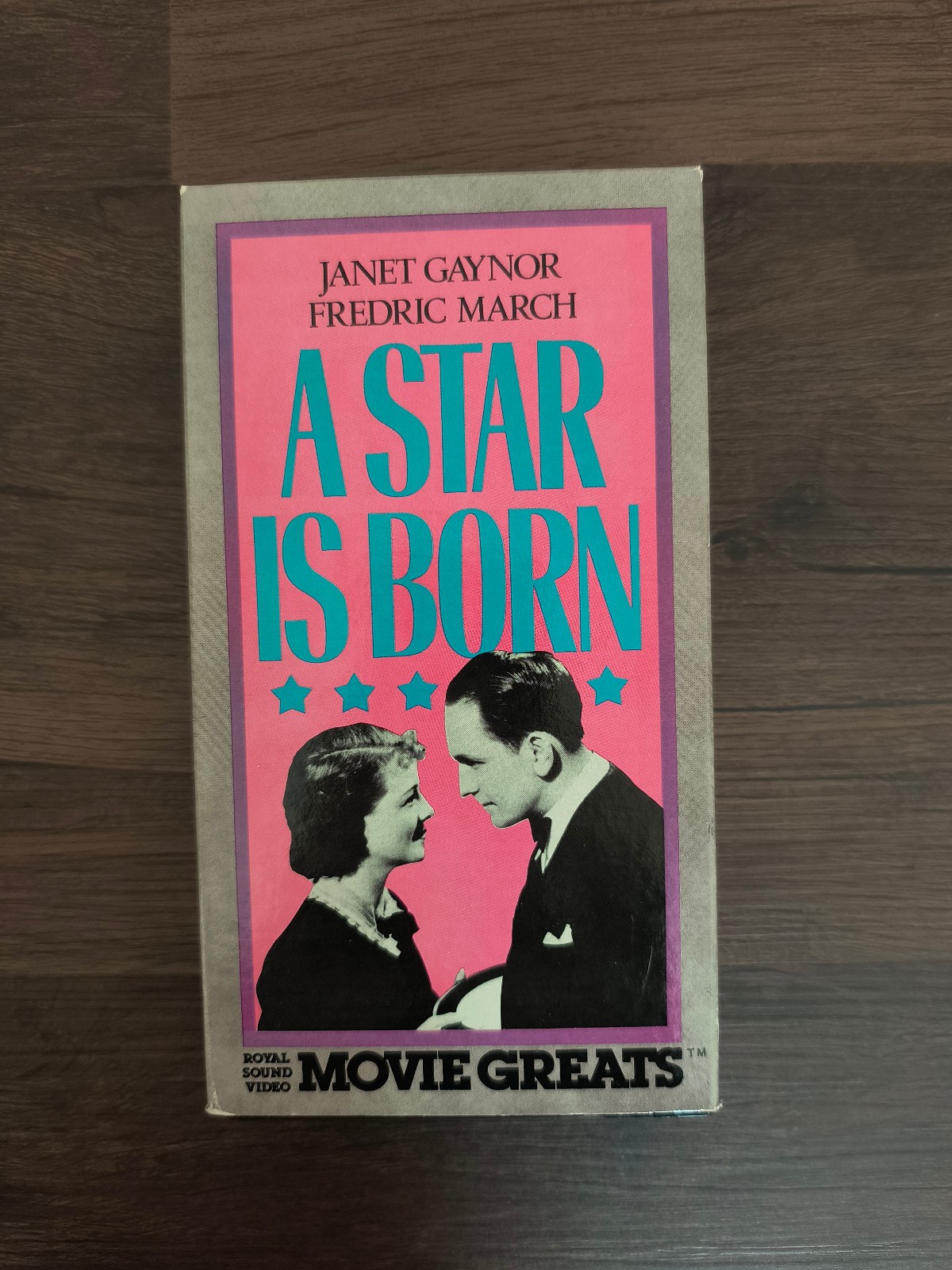 A Star Is Born (1937 version) VHS, Janet Gaynor Fredric March