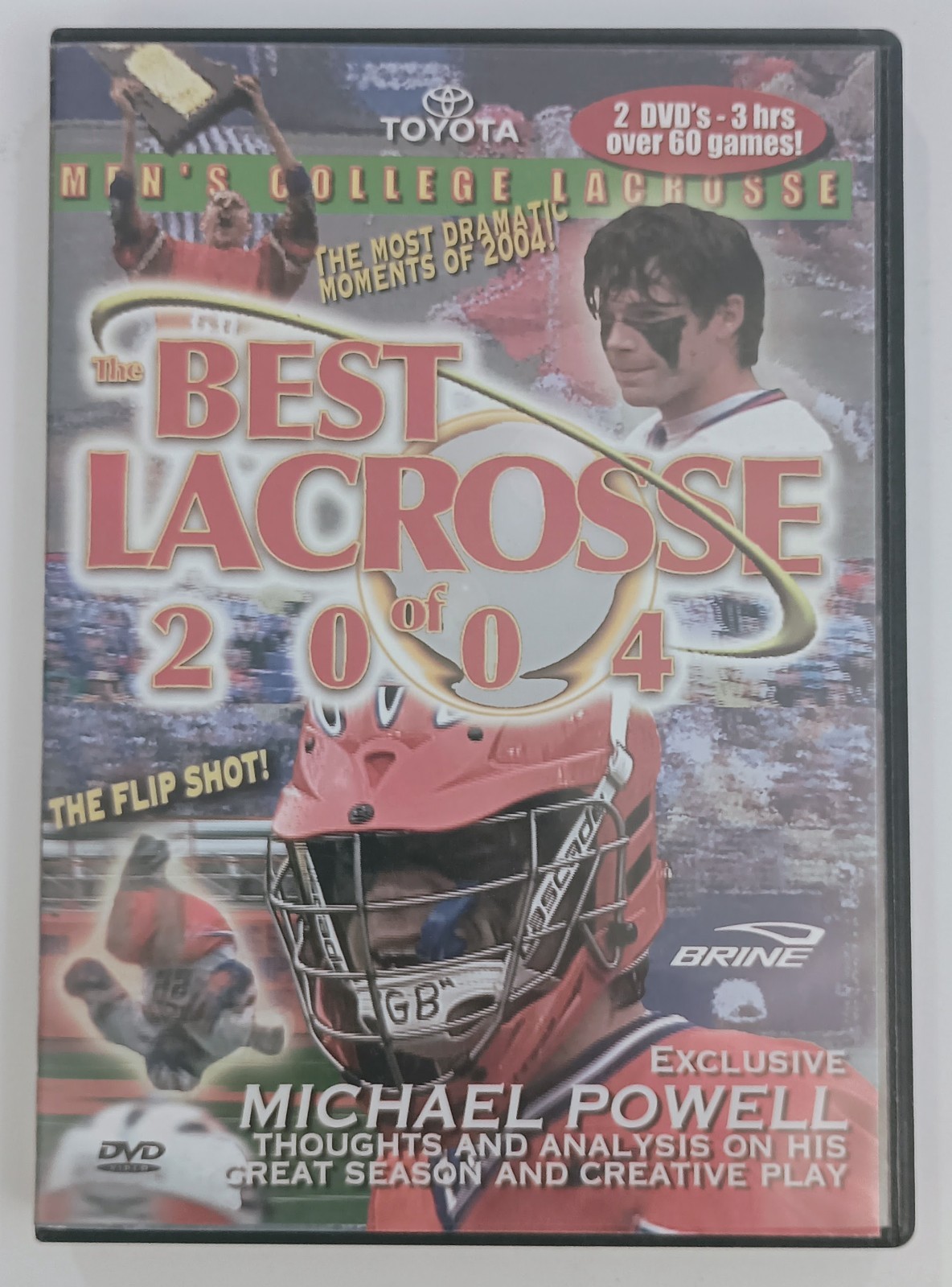The Best Lacrosse of 2004 DVD 2-Disc Men’s College Lacrosse Michael Powell Rare