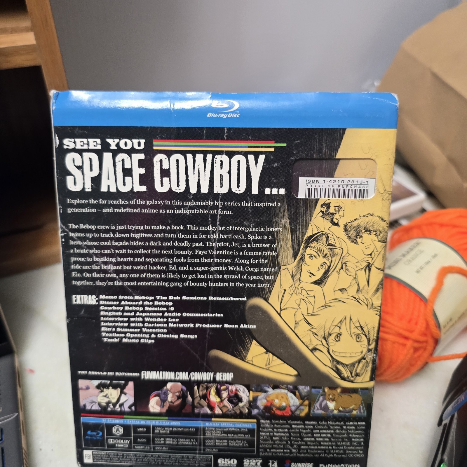 New Sealed with slipcover Cowboy Bebop: Complete Collection (Blu-ray)
