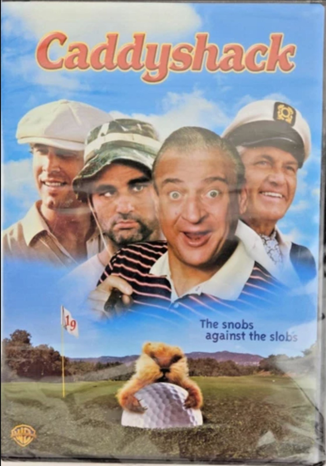 Caddyshack DVD Chevy Chase Rodney Dangerfield New Sealed Raunchy Golf Comedy