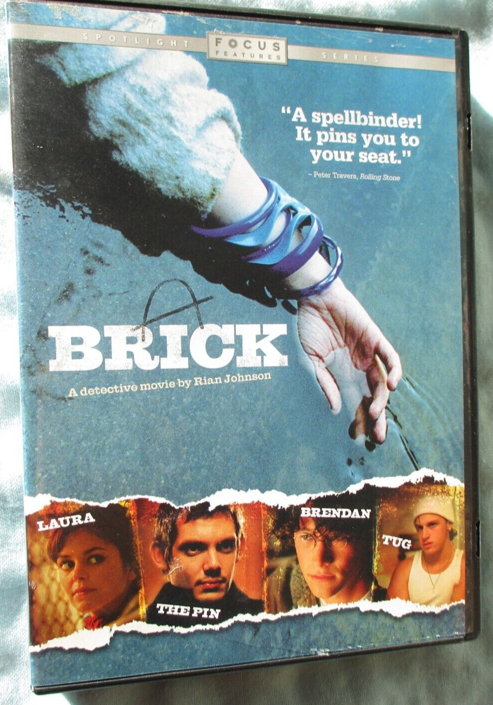 Brick (2005) DVD Joseph Gordon-Levitt Rian Johnson Neo-Noir Drama Focus Features