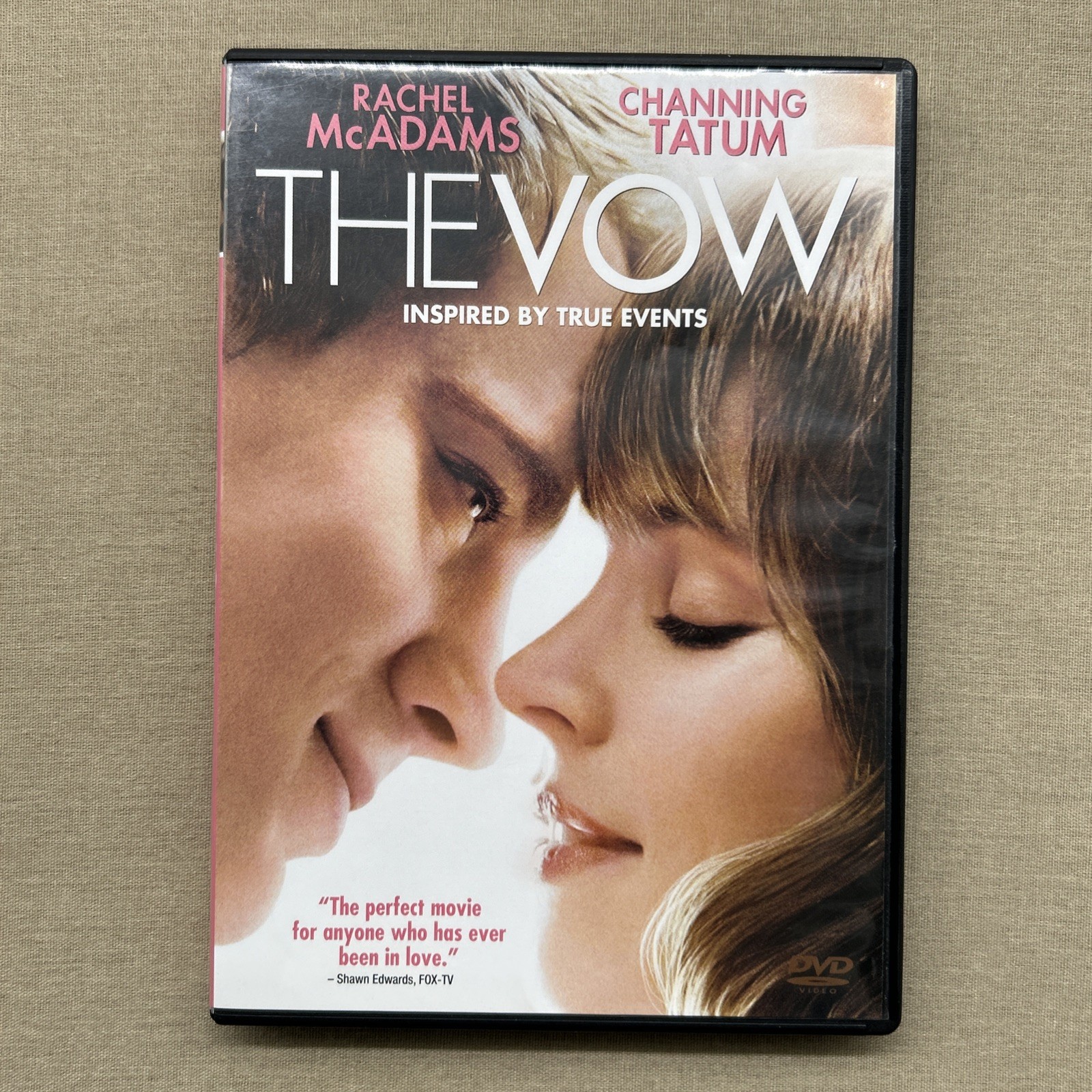 The Vow (DVD & Digital 2012) Feel-Good Romance Rachel McAdams Channing Tatum +