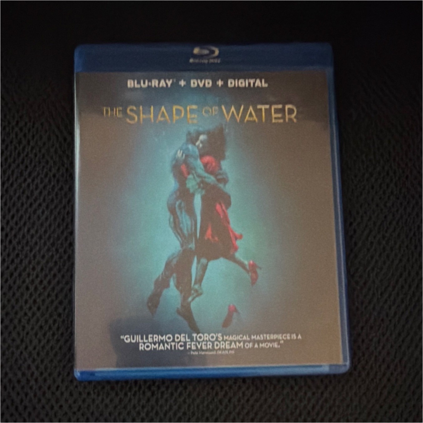 The Shape of Water Blu-ray DVD Sally Hawkins Guillermo del Toro Digital Copy