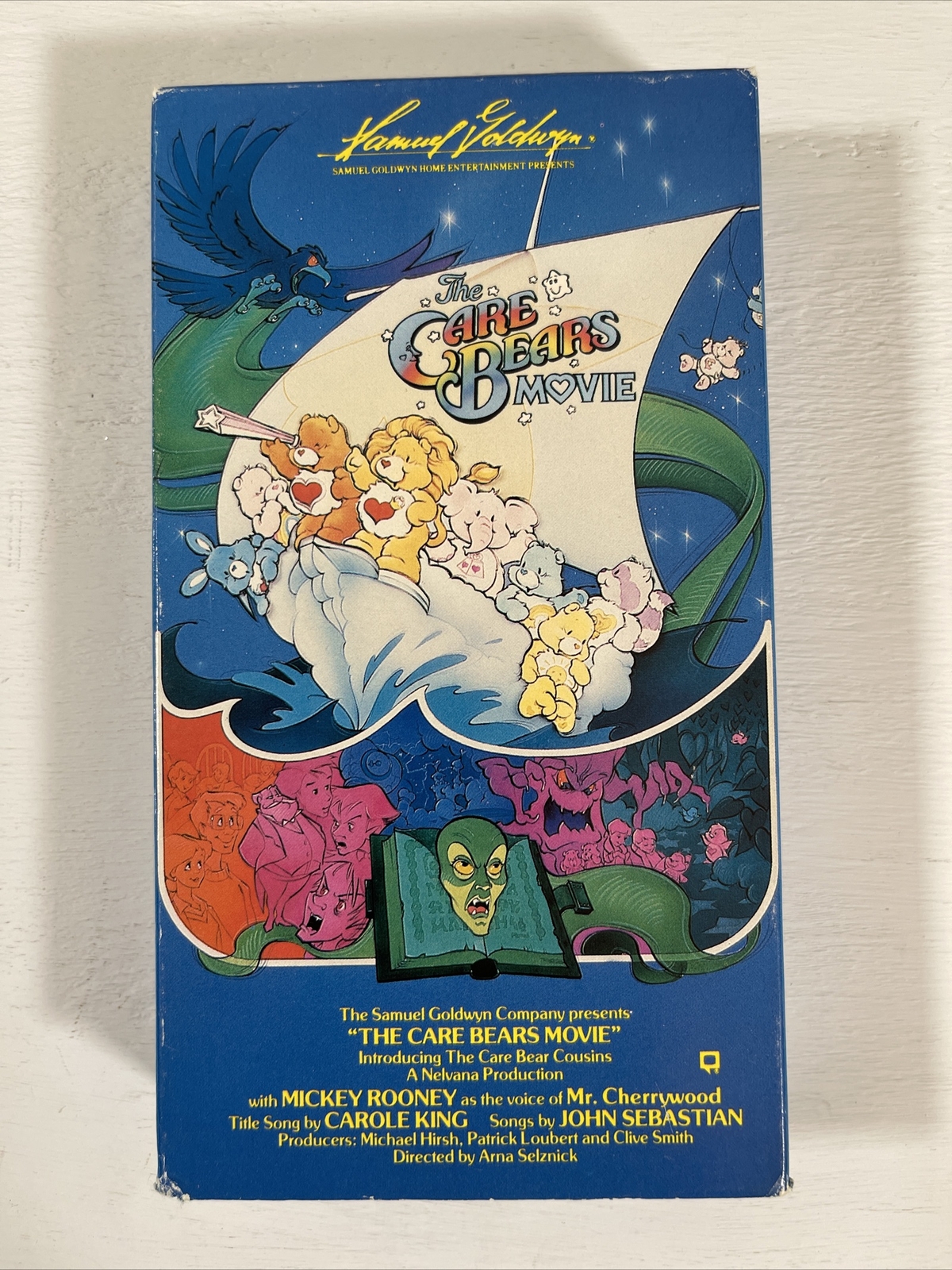Care Bears Movie Introducing Care Bear Cousins 1985 Mickey Rooney VHS