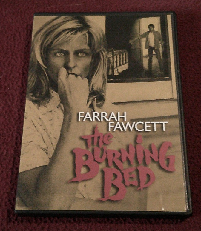 The Burning Bed OOP DVD Farrah Fawcett, Paul LeMat, Richard Masur