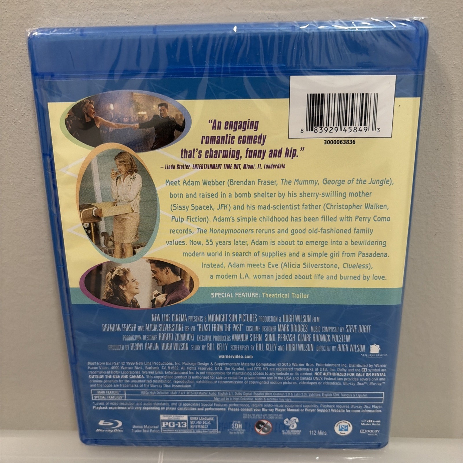Blast from the Past (Blu-ray, 1999) SEALED