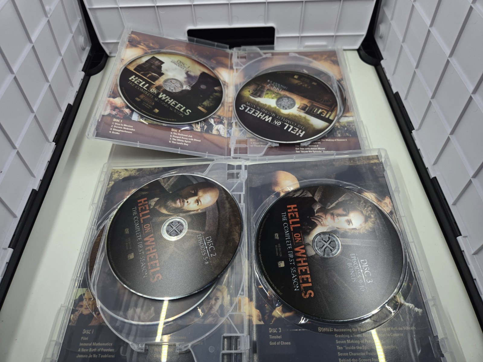 Hell on Wheels The Complete Series DVD Set Seasons 1-5 AMC Western