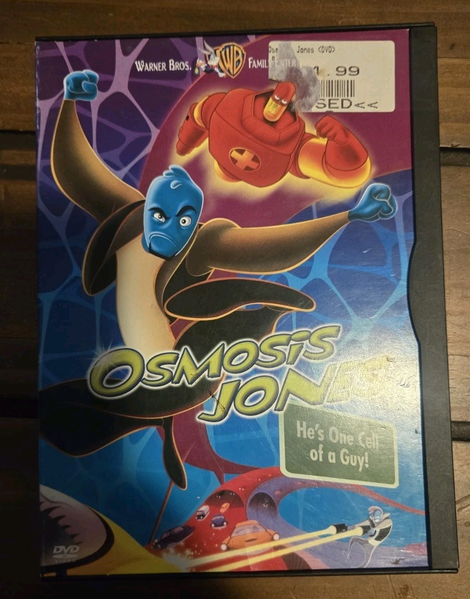 OSMOSIS JONES (DVD, 2001) **OOP** Bill Murray, Chris Rock