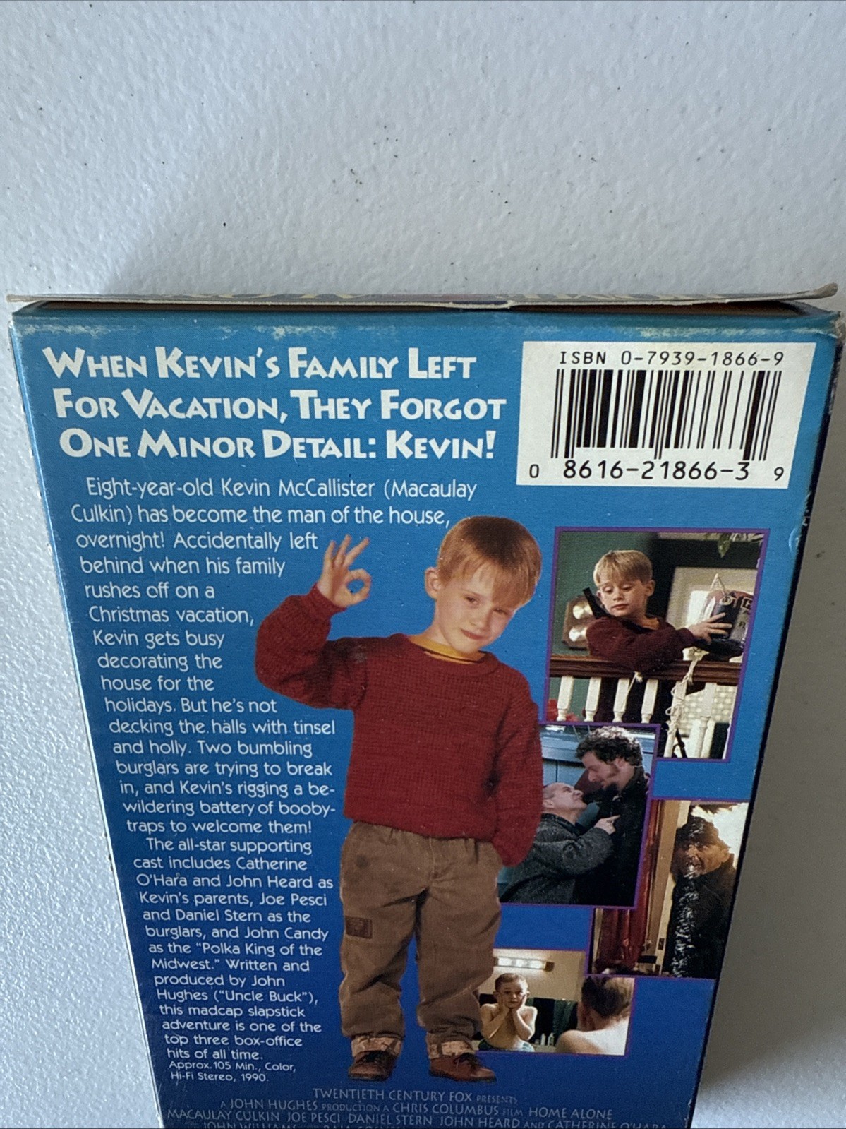 Home Alone 1990 VHS Chris Columbus Comedy