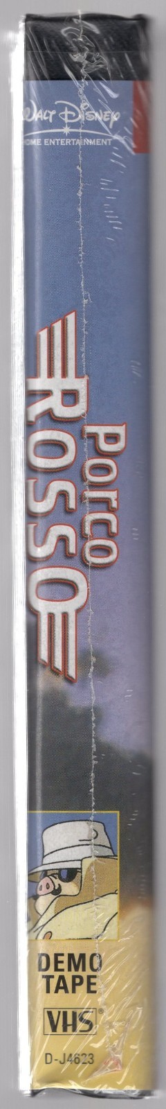 Porco Rosso (Factory Sealed VHS Clamshell Screener w/ Watermarks) Disney