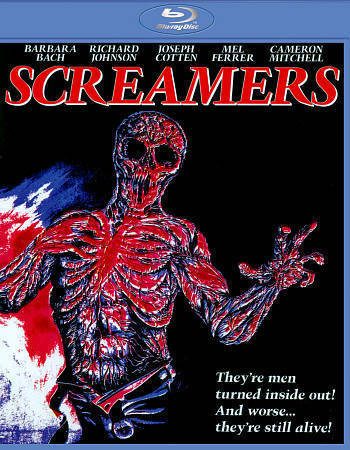 NEW RARE OOP SCORPION BARBARA BACH MEL FERRER SCREAMERS CULT MOVIE BLU RAY 1980