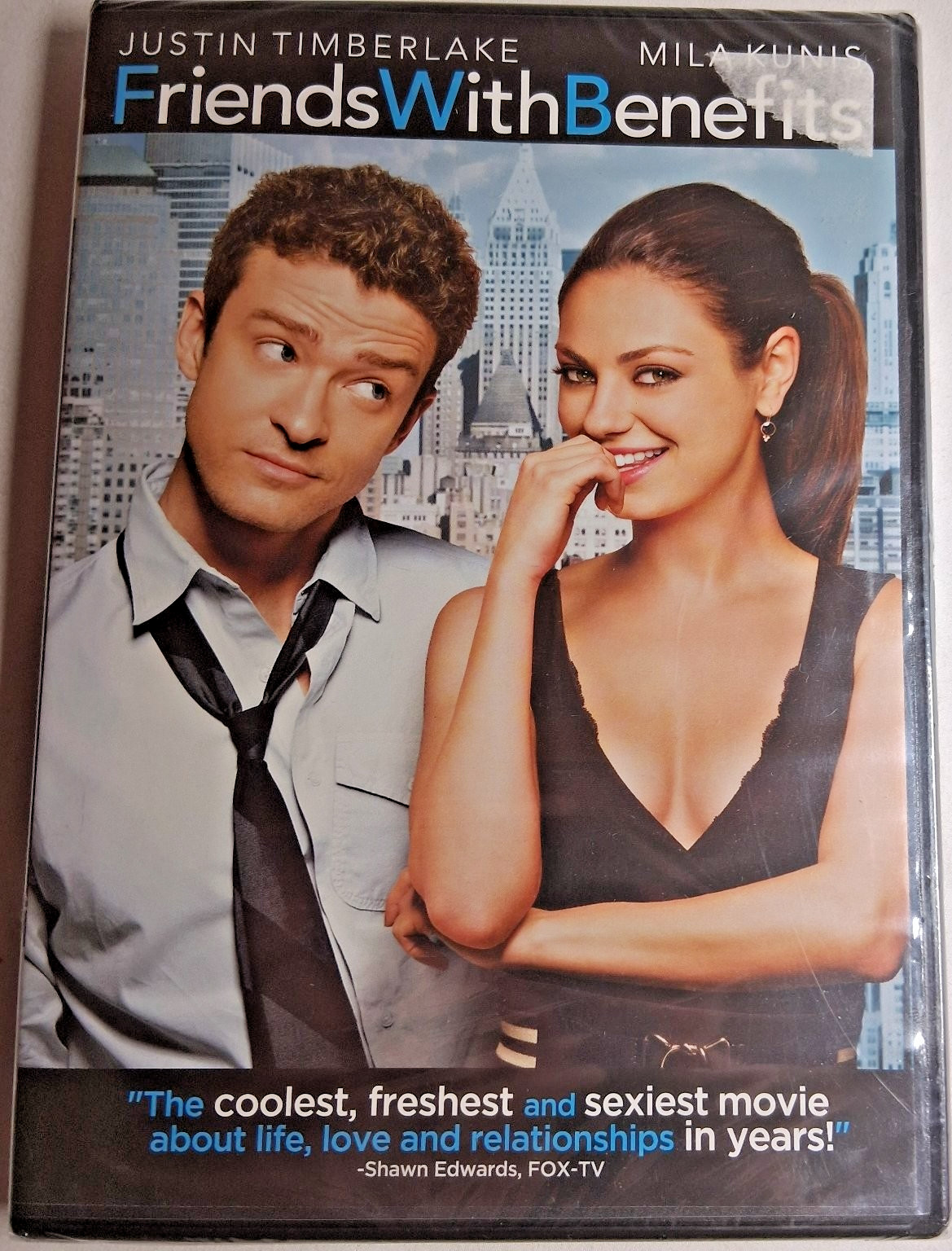 Friends With Benefits DVD 2011 Justin Timberlake Mila Kunis Will Gluck Free Ship