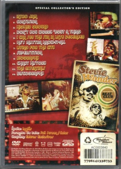 Stevie Wonder DVD Brand New Sealed Rare