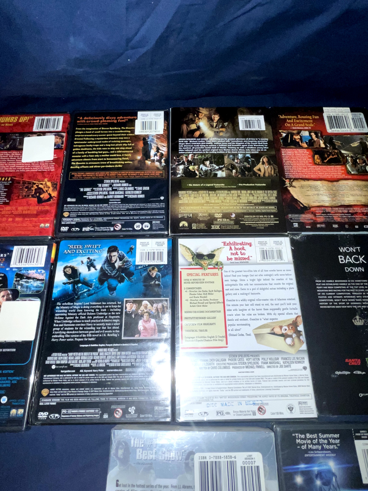 Action horror sic fi fantasy sealed DVD lot of 12 Pirates of the Caribbean