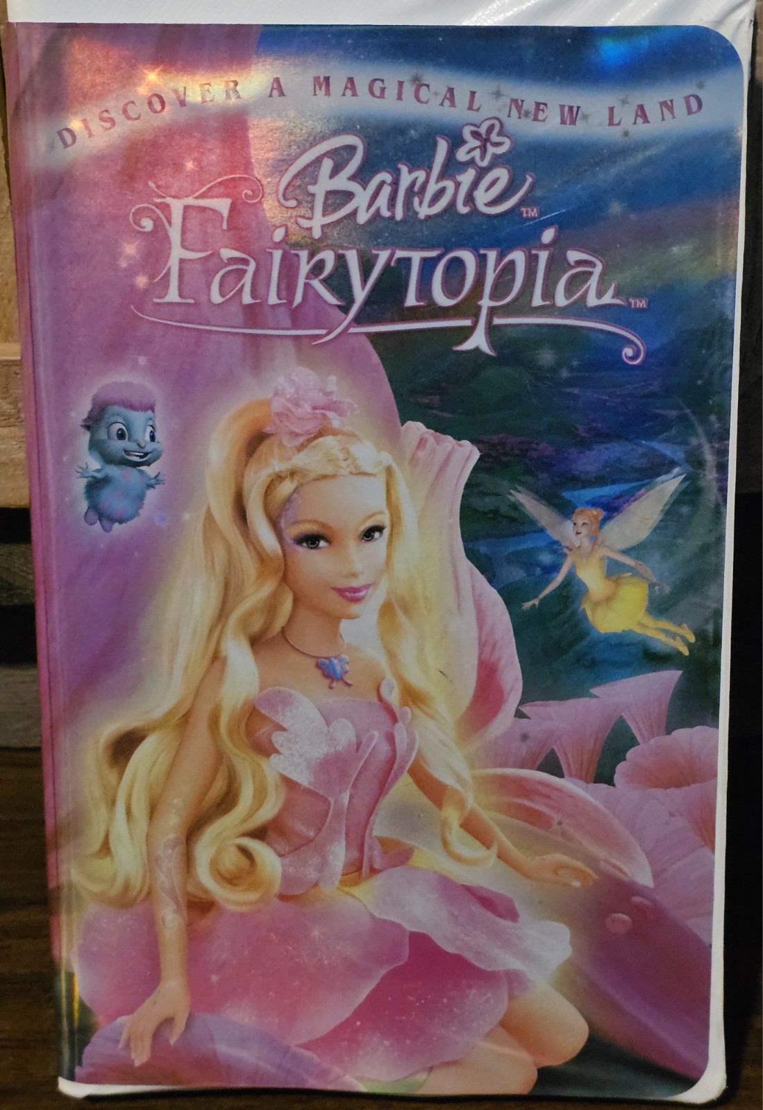 Barbie Fairytopia VHS 2005 Animation Mattel Entertainment TLC UNTESTED