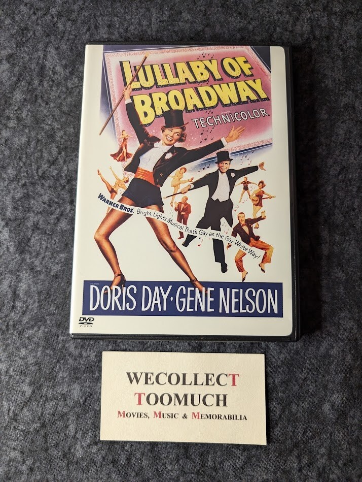 Lullaby Of Broadway 1950 DVD 2005 Warner Edition Doris Day Gene Nelson *