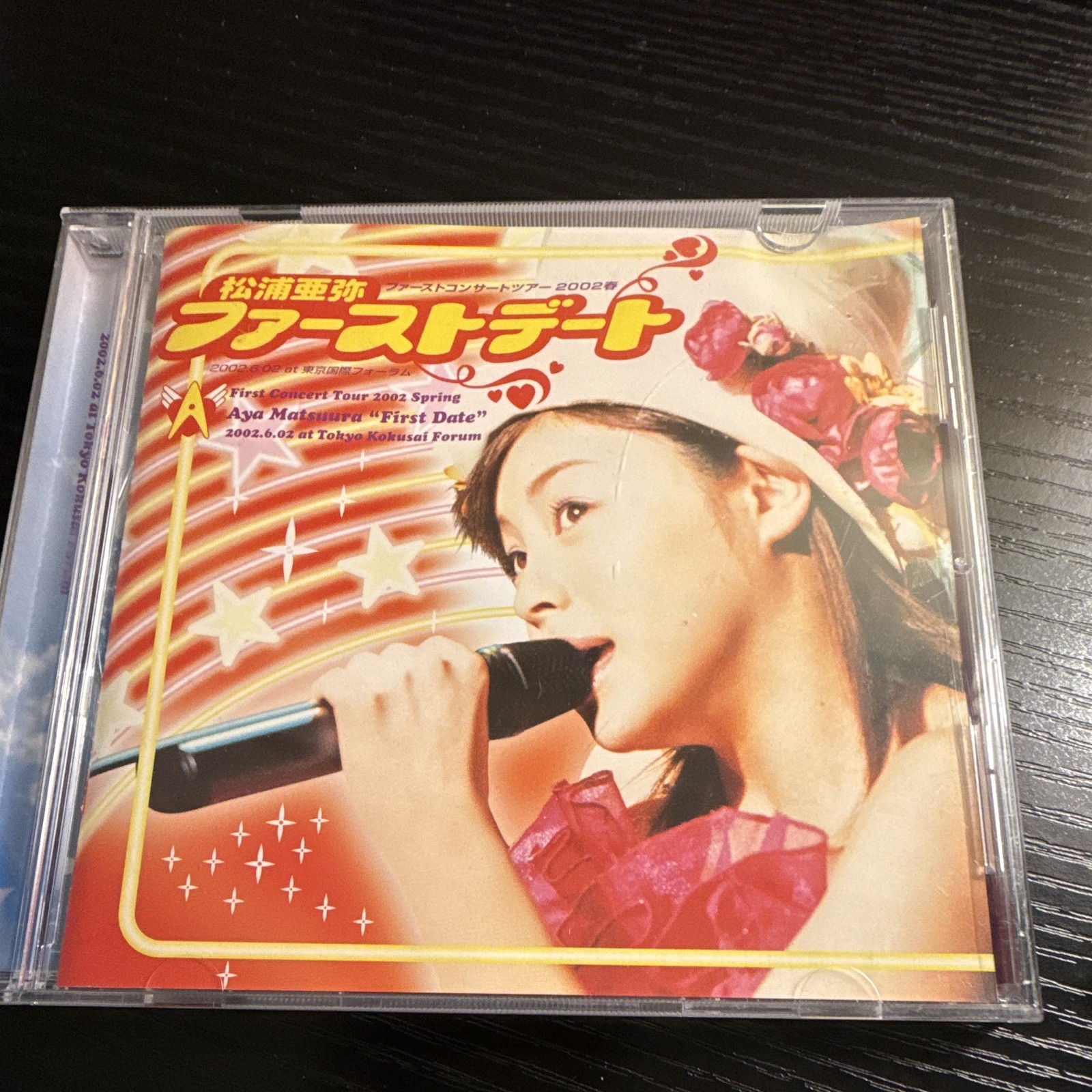 zetima Aya Matsuura “First Date” Concert Tour 2002 DVD NTSC 4:3 104min EPBE-5039