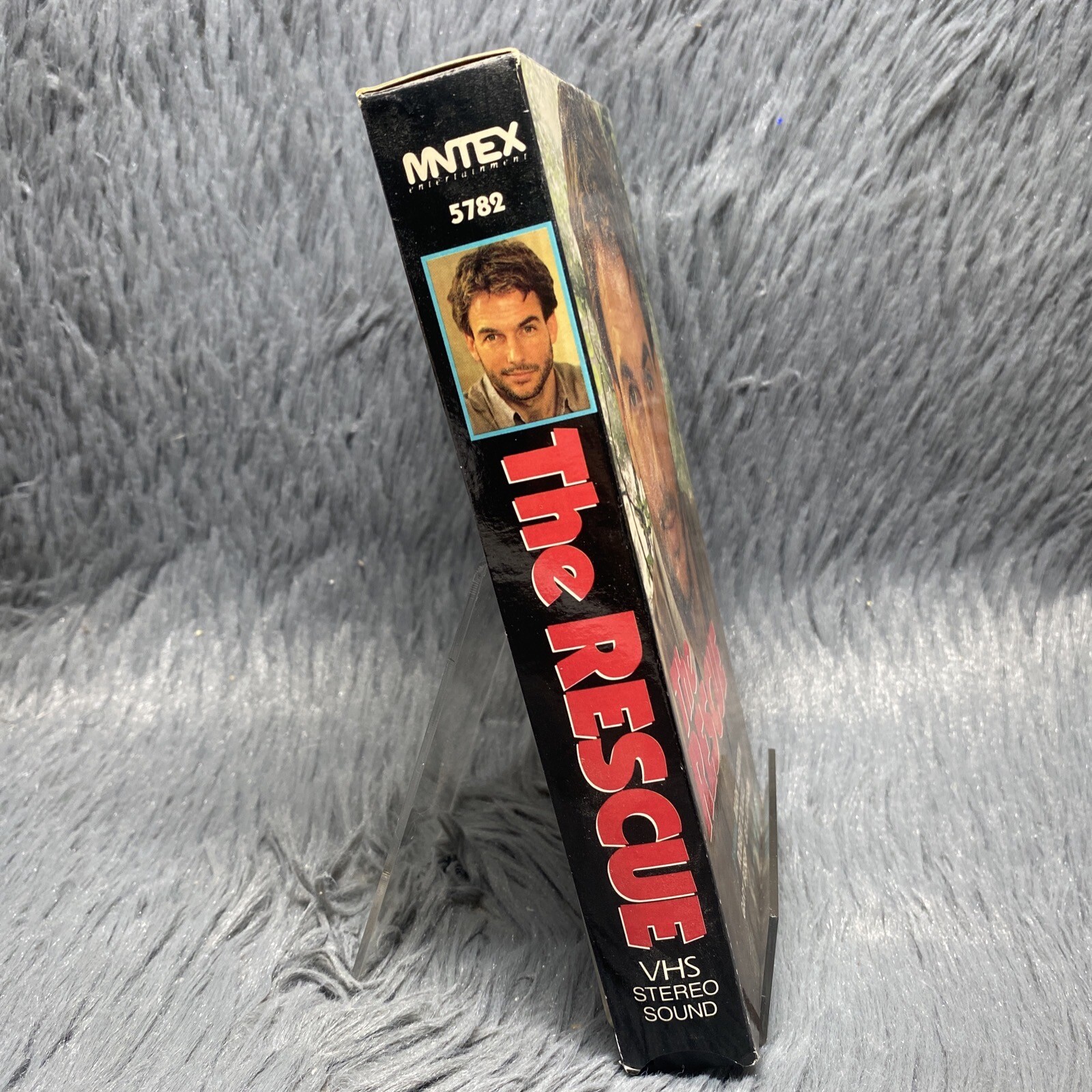 The Rescue VHS Tape 1991 Mark Harmon Robert Duvall Gary Busey Thriller Rare