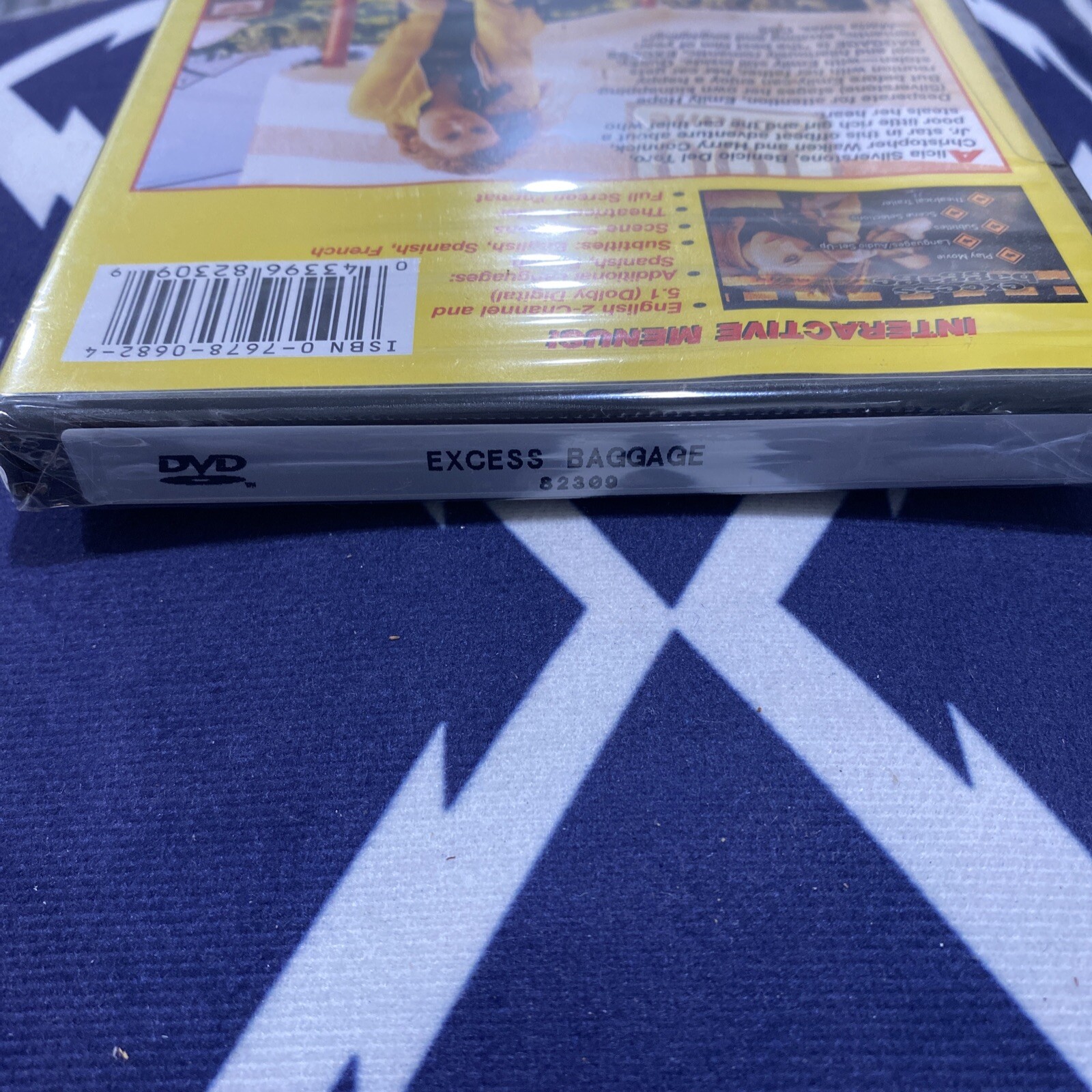 Excess Baggage (DVD, 1998, Closed Caption Multiple Languages)