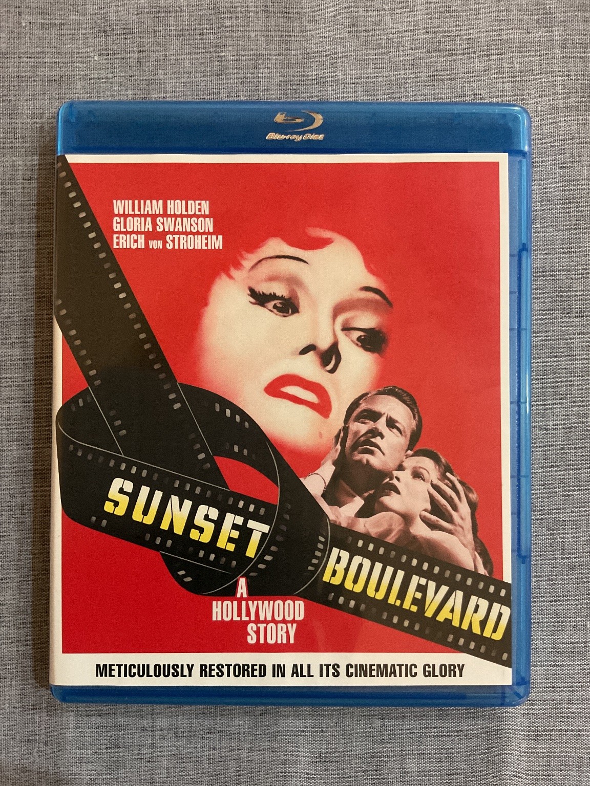 Sunset Boulevard Blu-ray 1950 William Holden Gloria Swanson Billy Wilder Classic