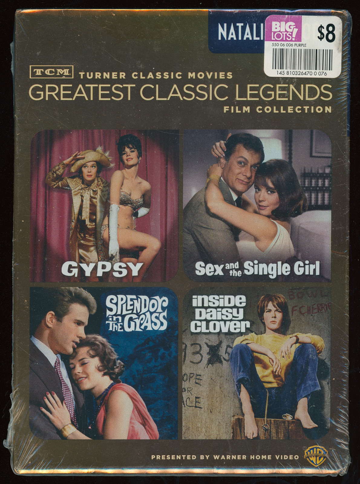 Natalie Wood Signature Collection DVD Brand New Sealed Pack Original Wrap