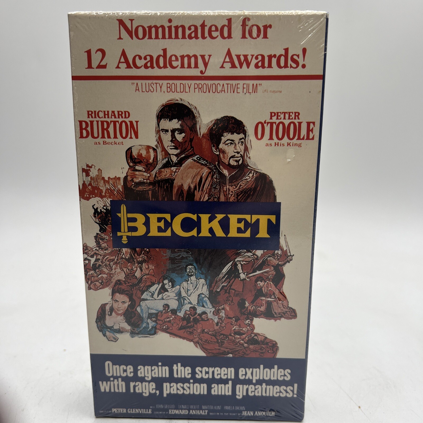 New Sealed Becket (Letterboxed Ed.) [VHS] Richard Burton, Peter O’Toole,