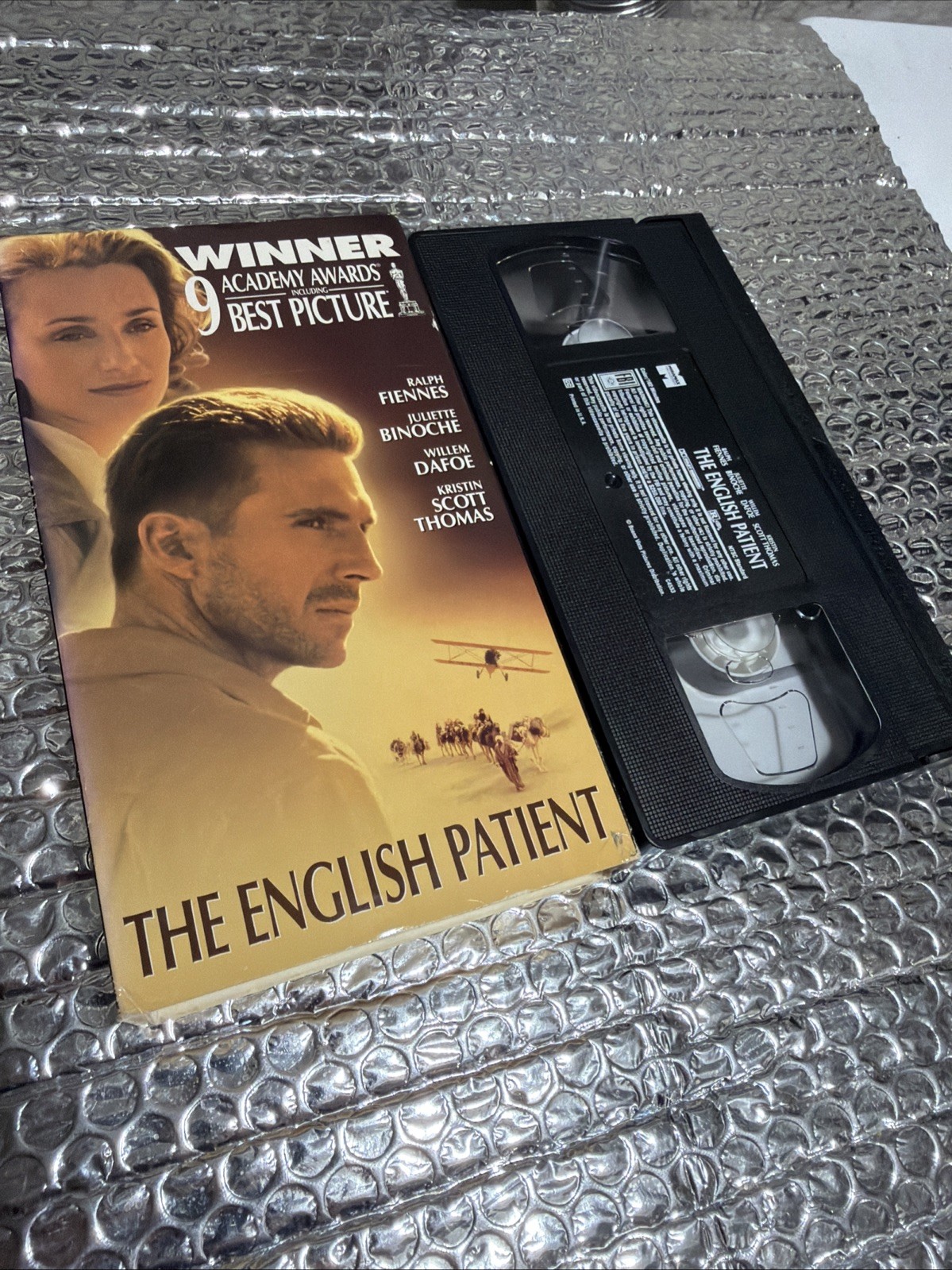 The English Patient (VHS, 1997) Ralph Fiennes, Juliette Binoche – Pre-Owned Good